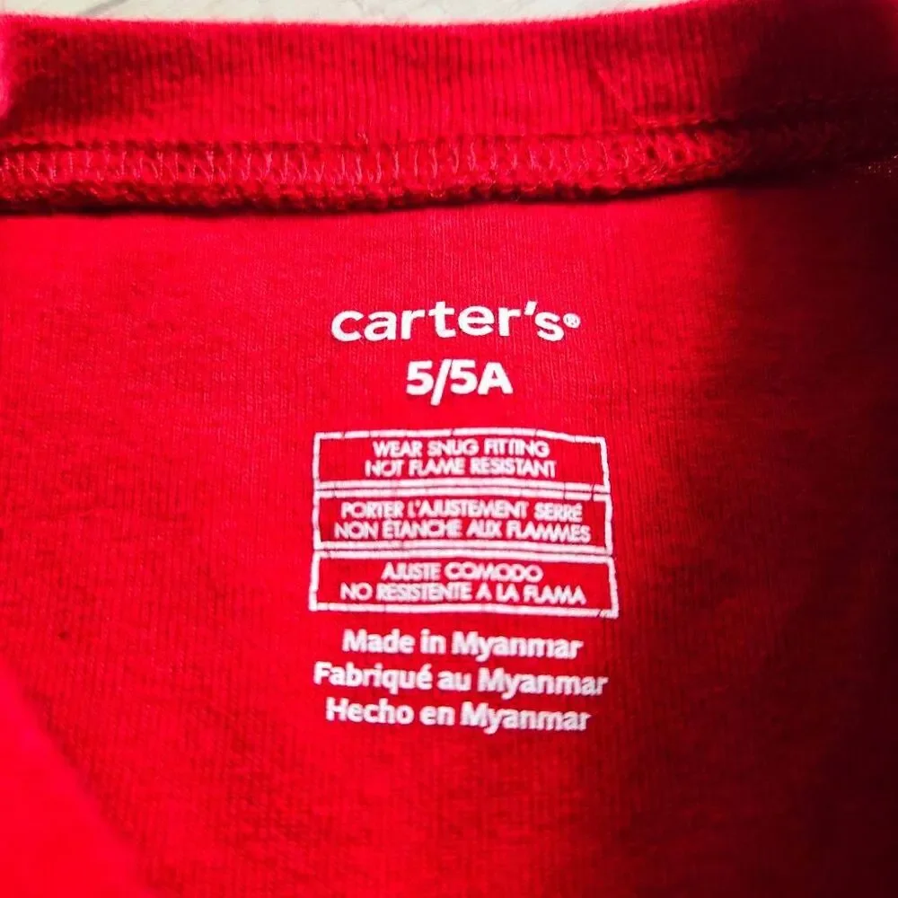 Carter's Christmas Pajamas unisex 6